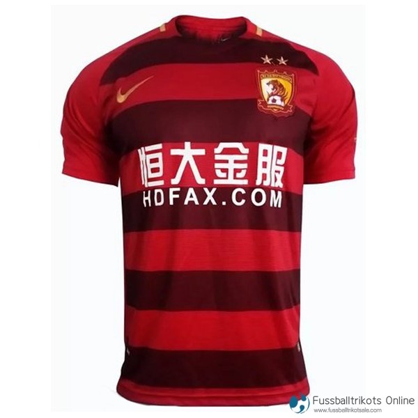 Evergrande Trikot Heim 2017-18 Fussballtrikots Günstig